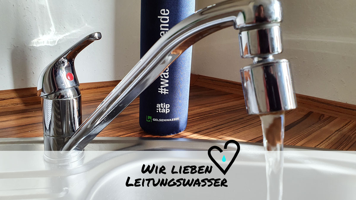 Aktion Leitungswasser-Liebe zum Weltwassertag 2021