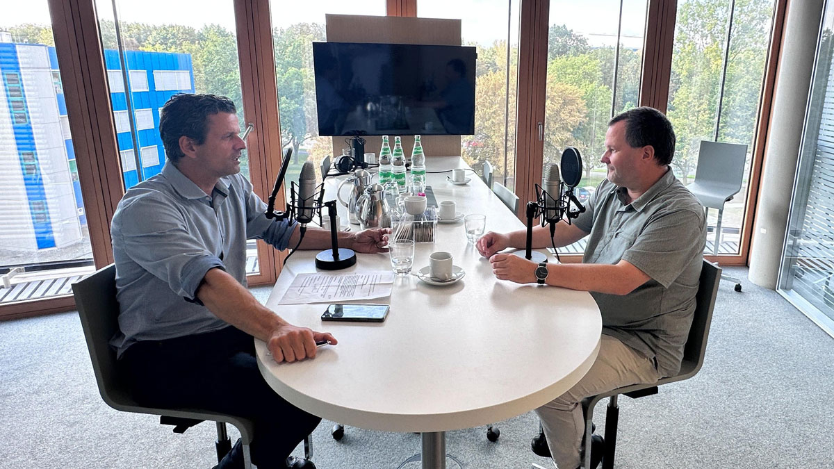 Podcast GLASKLAR: Dr. Arnt Baer diskutiert mit Christian Kabbe