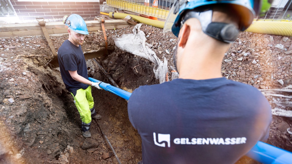Wenn wir neue Wasserleitungen verlegen, bestehende sanieren oder Schäden beheben, müssen wir immer hygienisch einwandfrei arbeiten.