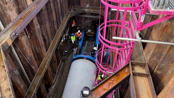 Bemannter Rohrvortrieb unter der A43