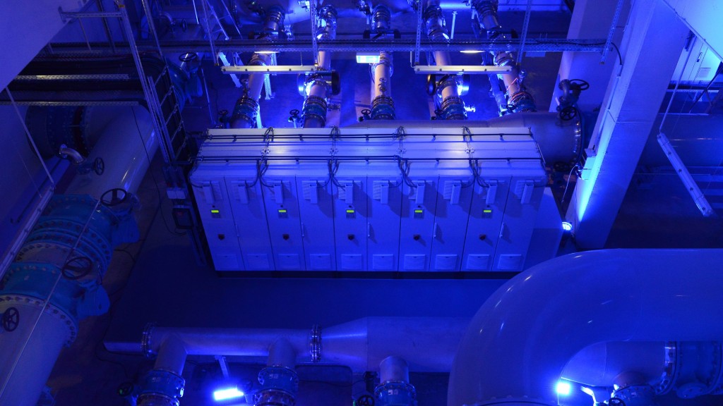 UV-Desinfektion im Verbundwasserwerk Essen