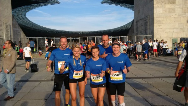 GELSENWASSER-Team läuft bei Deutscher Firmenmeisterschaft in Berlin mit.