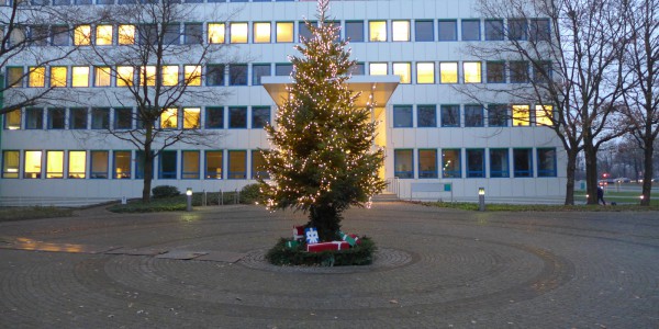 Weihnachtsbaum bei GELSENWASSER