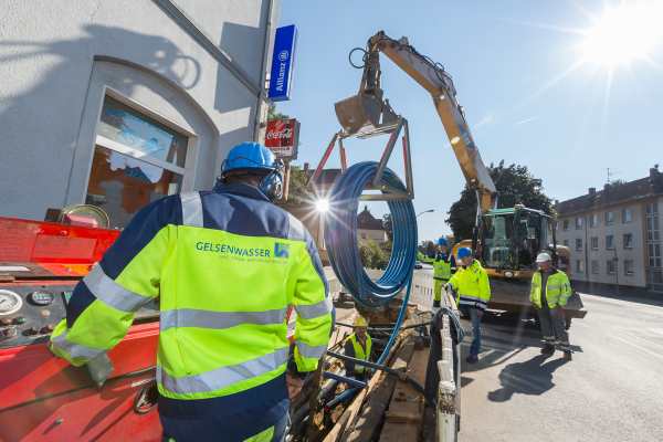 GELSENWASSER investiert ins Wassernetz