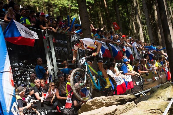 Ben Zwiehoff liebt das Moutainbiking.