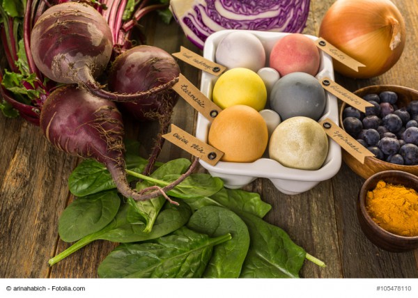 Ostern: Eier richtig kochen und natürlich färben