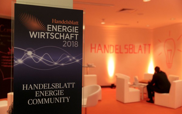 Energiebranche: Gelsenwasser bei der Handelsblatt Jahrestagung 2018 in Berlin. Foto: Euroforum