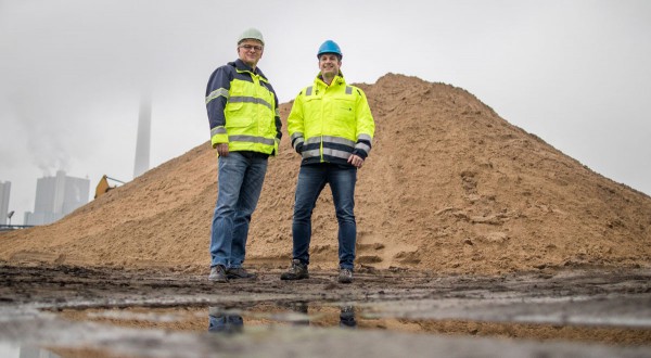 Sand ist eine wertvolle Ressource: Deshalb wird unser Bodenaushub beim Bodenmanagement Rhein-Herne aufbereitet.