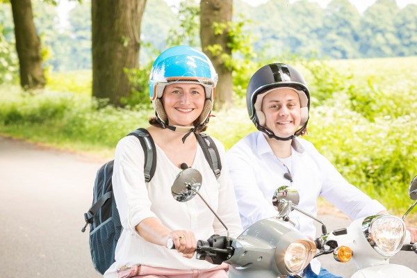 Elektroroller im Test: E-Roller sind leise und umweltfreundlich.