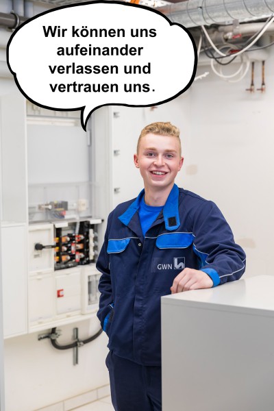 Arbeiten im Stromnetz bei Gelsenwasser: Ausbildung zum Elektroniker für Betriebstechnik 