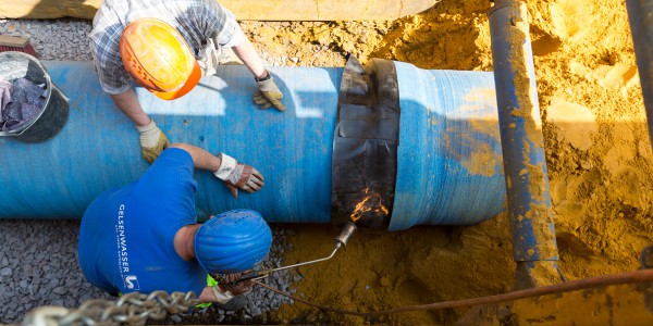 Gelsenwasser ist ein Spezialist für das Wasserverteilungssystem und investiert jedes Jahr mehrere Millionen Euro.