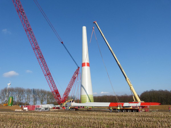 Der Bau neuer Windenergieanlagen stagniert.