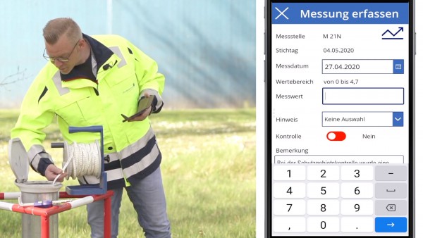 Neue App für diggitalen Grundwassermessdienst