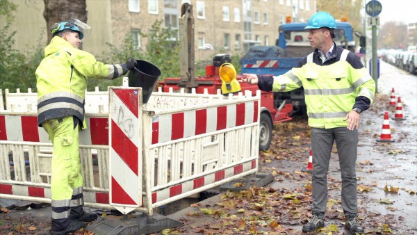 Arbeitssicherheit an Baustellen von Gelsenwasser überprüfen