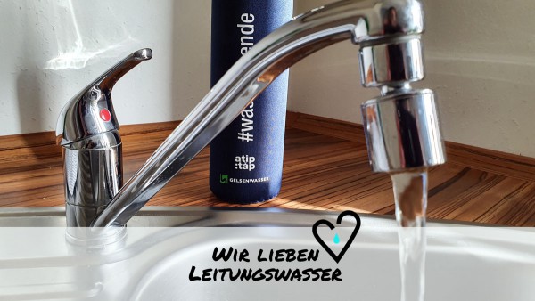 Aktion Leitungswasser-Liebe zum Weltwassertag 2021