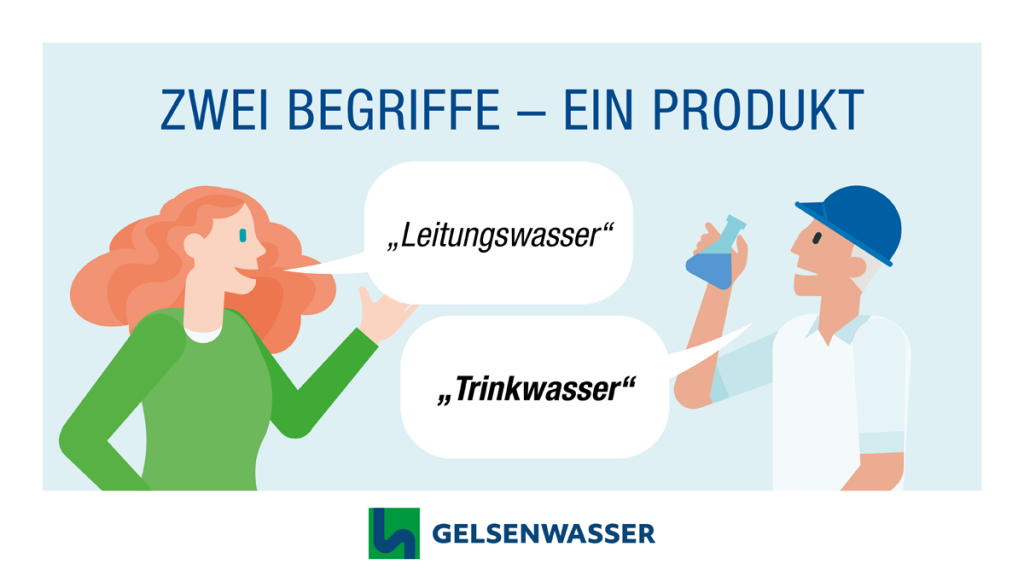 Trinkwasser aus der Leitung versus Leitungswasser - zwei Begriffe, ein Produkt