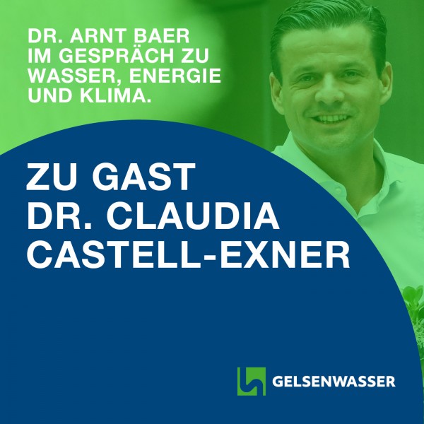 Politik Podcast GLASKLAR von Gelsenwasser mit Claudia Castell-Exner