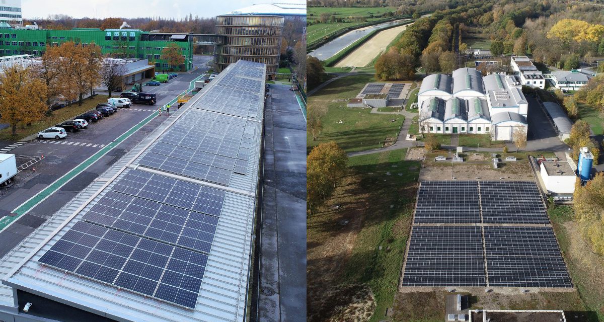 Zwei neue Photovoltaik-Anlagen