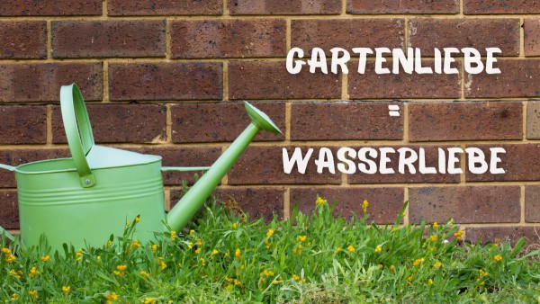 Inzwischen sind die Folgen des Klimawandels längst bei den Gartenbesitzer*innen angekommen. Es gilt: Wer seinen Garten liebt, der schützt unsere Wasserressourcen!