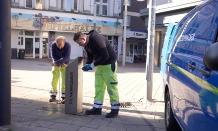 Öffentliche Trinkbrunnen sind nicht unhygienisch